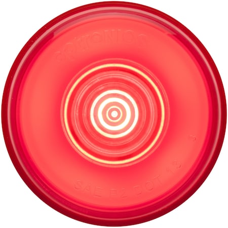 Optronics Glolight 6-Led 2in. Red Grommet Mount Marker/Clearance Light MCL155RB